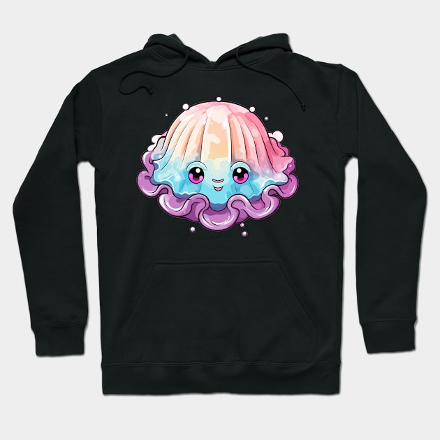 cute shell cartoon, kids design Hoodie by H2Ovib3s